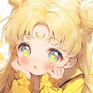 Big Eye Girl Sailor Moon Diamond Painting Kits Art Set 20 X 20 cm